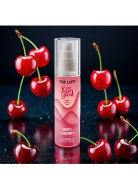 Съедобное массажное масло Kiss Land Very-Cherry - 75 мл. - THE LUFF - купить с доставкой в Южно-Сахалинске