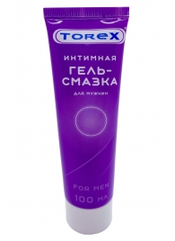 Гель-смазка на водной основе For Men - 100 мл. - Torex - купить с доставкой в Южно-Сахалинске