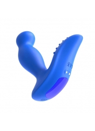 Синий вибромассажер простаты 3,5’’ P-spot Massager - 12,5 см. - Erokay - в Южно-Сахалинске купить с доставкой