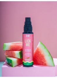 Гель Lick Me с согревающим эффектом и ароматом арбуза - 50 мл. - INTT - купить с доставкой в Южно-Сахалинске