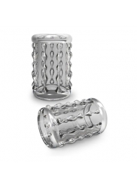 Прозрачная насадка с бороздками STAY HARD COCK SLEEVE 04 CLEAR - Blush Novelties - в Южно-Сахалинске купить с доставкой