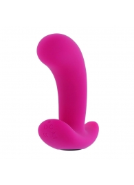 Розовый вибромассажёр простаты с пультом ДУ Hooking Up - 9,5 см. - Selopa - в Южно-Сахалинске купить с доставкой