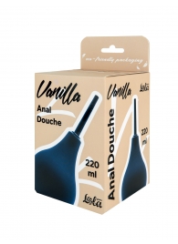 Черный анальный душ Anal Douche L - Lola Games - купить с доставкой в Южно-Сахалинске