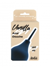Черный анальный душ Anal Douche M - Lola Games - купить с доставкой в Южно-Сахалинске