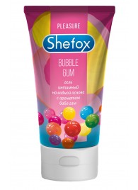 Интимная гель-смазка Shefox «Бабл гам» - 50 мл. - Shefox - купить с доставкой в Южно-Сахалинске