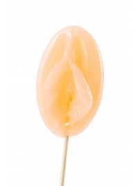 Леденец в форме вагины со вкусом бейлиз - 50 гр. - Sosuчki - купить с доставкой в Южно-Сахалинске