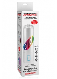 Перезаряжаемый мастурбатор-вагина Extreme Toyz Rechargeable Roto-Bator Pussy - Pipedream - в Южно-Сахалинске купить с доставкой