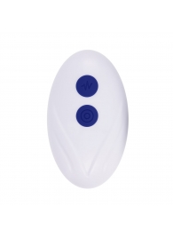 Синее эрекционное виброкольцо с клиторальной подушечкой и пультом ДУ Adjustable Fun Ring - Zero Tolerance - в Южно-Сахалинске купить с доставкой