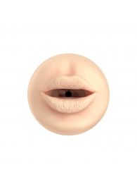 Телесный мастурбатор-ротик Feel Stroker Mouth - Kiiroo - в Южно-Сахалинске купить с доставкой