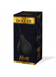 Черный анальный душ Anal Douche S - Adrien Lastic - купить с доставкой в Южно-Сахалинске