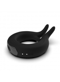 Черное эрекционное кольцо Marry Me Rechargeable Vibrating Cockring - Adrien Lastic - в Южно-Сахалинске купить с доставкой