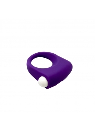 Фиолетовое эрекционное кольцо Puggle Vibrating Ring with Bullet - Adrien Lastic - в Южно-Сахалинске купить с доставкой