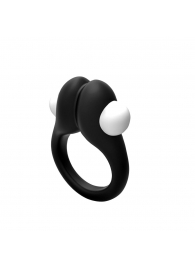 Черное эрекционное кольцо Zippy Vibrating Ring With Bullet - Adrien Lastic - в Южно-Сахалинске купить с доставкой