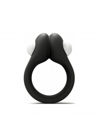 Черное эрекционное кольцо Zippy Vibrating Ring With Bullet - Adrien Lastic - в Южно-Сахалинске купить с доставкой