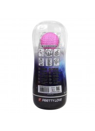 Прозрачный мастурбатор с подвижным шариком - Baile - в Южно-Сахалинске купить с доставкой