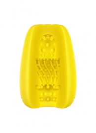 Желтый мастурбатор-яйцо Bisedze - LoveStore - в Южно-Сахалинске купить с доставкой