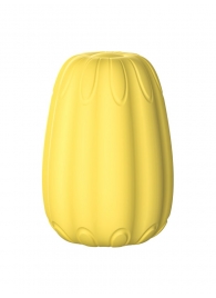 Желтый мастурбатор-яйцо Bisedze - LoveStore - в Южно-Сахалинске купить с доставкой