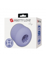 Сиреневый сквозной мастурбатор Cory - Baile - в Южно-Сахалинске купить с доставкой