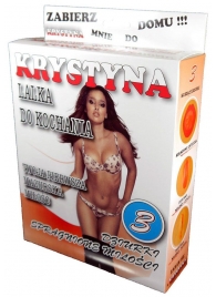 Надувная секс-кукла Krystyna - Boys of Toys - в Южно-Сахалинске купить с доставкой