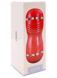 Двусторонний мастурбатор в колбе Cleo - вагина и ротик - Boys of Toys - в Южно-Сахалинске купить с доставкой