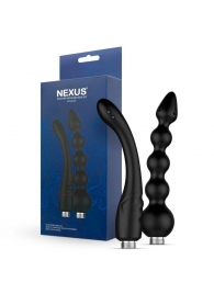 Набор из 2 насадок для анального душа Shower Douche Duo Kit - Nexus Range - купить с доставкой в Южно-Сахалинске