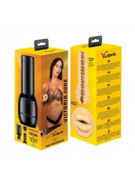 Мастурбатор-ротик Kiiroo Feel Victoria Mouth - Kiiroo - в Южно-Сахалинске купить с доставкой