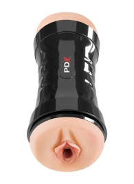 Двусторонний мастурбатор в колбе Super Flip-A-Pussy Over - Pipedream - в Южно-Сахалинске купить с доставкой