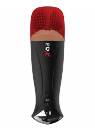 Мастурбатор-вагина в колбе с вибрацией Fuck-O-Matic Pro XL - Pipedream - в Южно-Сахалинске купить с доставкой