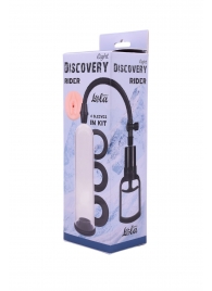 Вакуумная помпа со сменными насадками Rider - Lola Games - в Южно-Сахалинске купить с доставкой