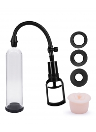 Вакуумная помпа со сменными насадками Rider - Lola Games - в Южно-Сахалинске купить с доставкой