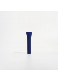 Синий мини-вибромассажёр Caress - Sose