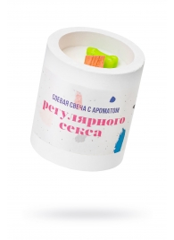 Ароматическая свеча «Регулярный секс» - Pecado - купить с доставкой в Южно-Сахалинске