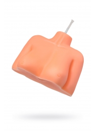 Оранжевая сувенирная свеча «Женский силуэт» - Pecado - купить с доставкой в Южно-Сахалинске