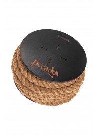 Джутовая веревка для шибари на катушке - 5 м. - Pecado - купить с доставкой в Южно-Сахалинске