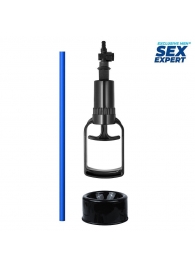Комплект запасных частей для помпы: ручка, шланг и уплотнительная насадка - Sex Expert - купить с доставкой в Южно-Сахалинске
