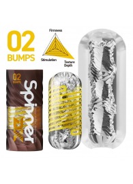 Мастурбатор Tenga Spinner DX 02 Bumps - Tenga - в Южно-Сахалинске купить с доставкой