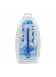 Синий шприц для введения лубриканта XL Lubricant Launcher - XR Brands - купить с доставкой в Южно-Сахалинске