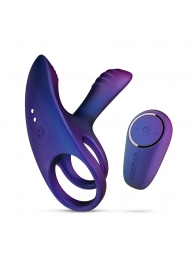 Фиолетовое эрекционное виброкольцо с клиторальной подушечкой Infinity Ignite - ONE DC B.V. - в Южно-Сахалинске купить с доставкой