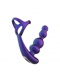 Фиолетовое эрекционное виброкольцо с анальной ёлочкой Stellar Force - ONE DC B.V. - в Южно-Сахалинске купить с доставкой