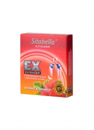 Стимулирующая насадка Sitabella Extender  Клубника - Sitabella - купить с доставкой в Южно-Сахалинске