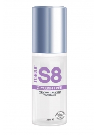 Лубрикант на водной основе S8 Glycerin Free без глицерина - 125 мл. - Stimul8 - купить с доставкой в Южно-Сахалинске