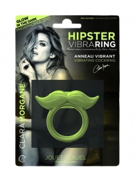 Люминесцентное эрекционное виброкольцо Hipster - Clara Morgane - в Южно-Сахалинске купить с доставкой