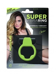 Люминесцентное эрекционное виброкольцо Super - Clara Morgane - в Южно-Сахалинске купить с доставкой
