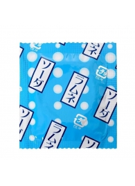 Презерватив Sagami Studded Lemonade с ароматом лимонада - 1 шт. - Sagami - купить с доставкой в Южно-Сахалинске