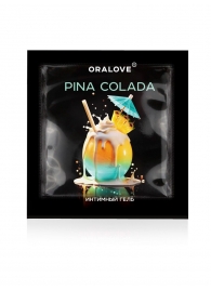 Саше съедобной оральной смазки OraLove с ароматом пина колада - 3 гр. - Биоритм - купить с доставкой в Южно-Сахалинске