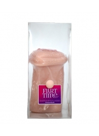 Телесный мастурбатор-вагина с фигурками на поверхности - LOVETOY (А-Полимер) - в Южно-Сахалинске купить с доставкой