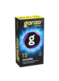 Супертонкие презервативы Ganzo Invisible - 15 шт. - Ganzo - купить с доставкой в Южно-Сахалинске