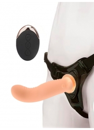 Женский вибрострапон со съемной насадкой и пультом ДУ - Erokay - купить с доставкой в Южно-Сахалинске