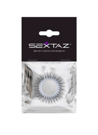 Круглое эрекционное кольцо с «ресничками» - Sextaz - в Южно-Сахалинске купить с доставкой