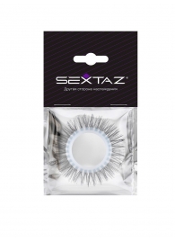 Круглое эрекционное кольцо с длинными «ресничками» - Sextaz - в Южно-Сахалинске купить с доставкой